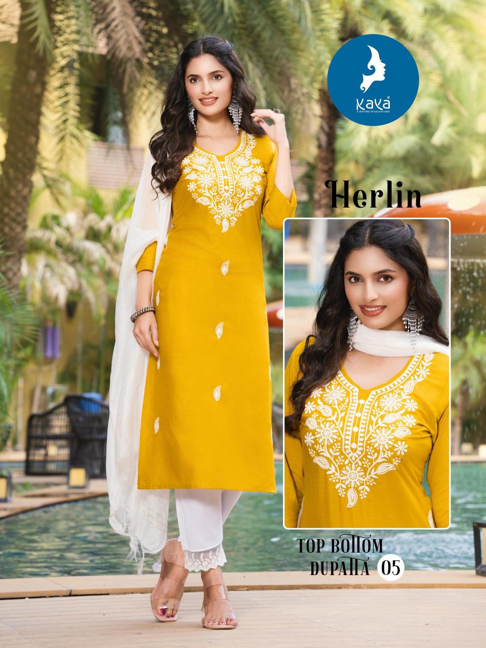 Kaya Herlin catalog best kurti wholesale market in india