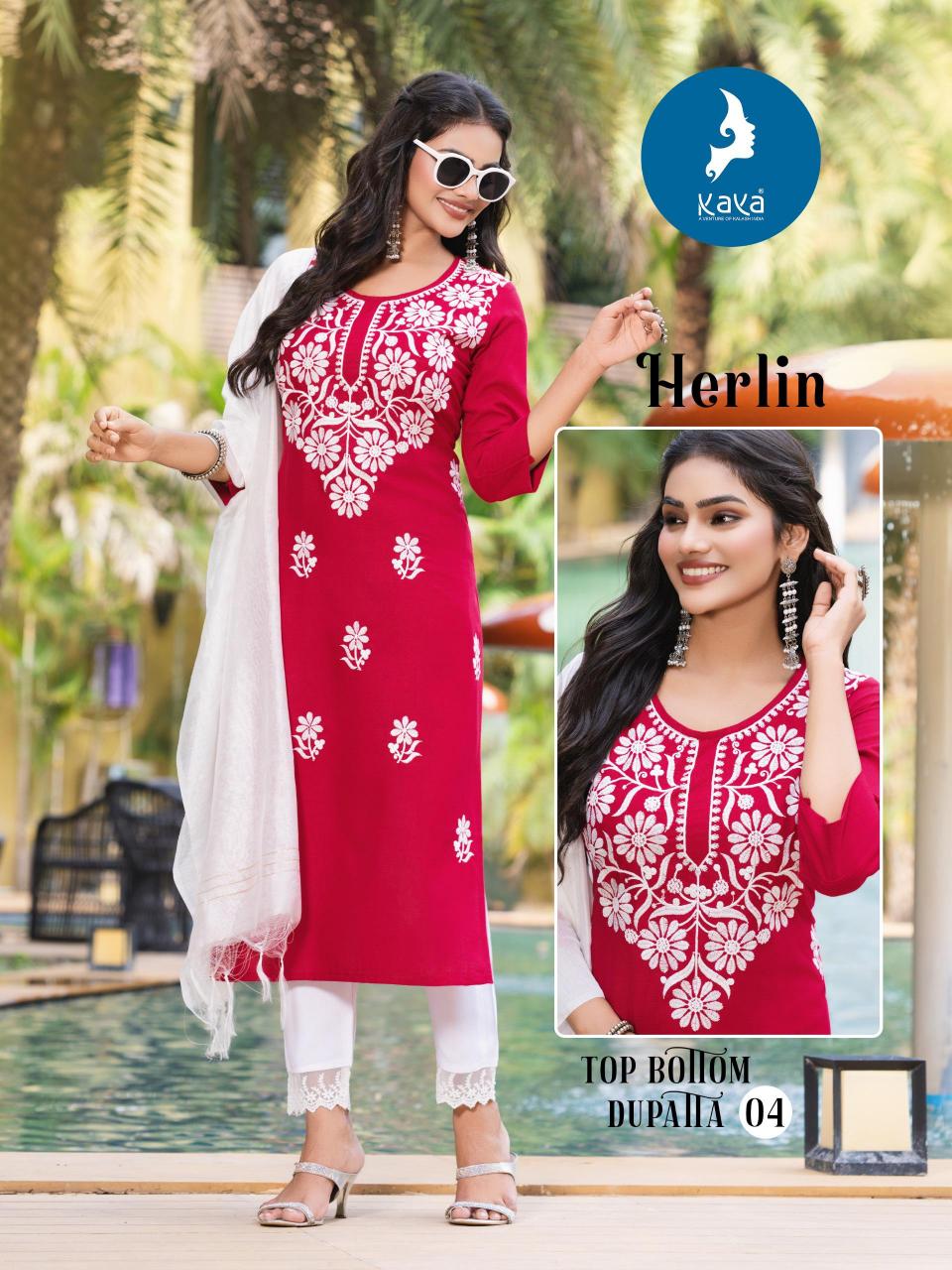 Kaya Herlin catalog best kurti wholesale market in india
