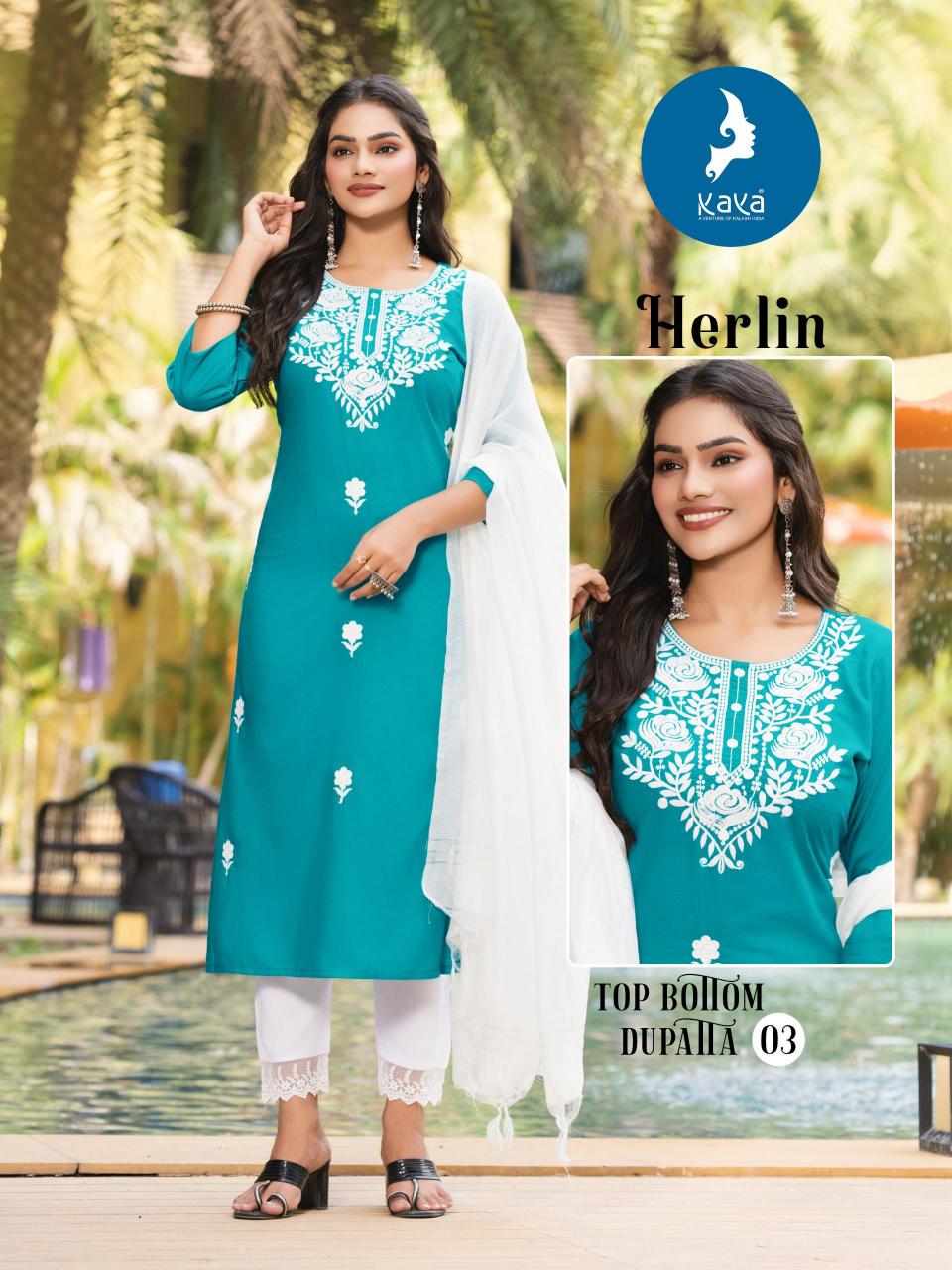 Kaya Herlin catalog best kurti wholesale market in india