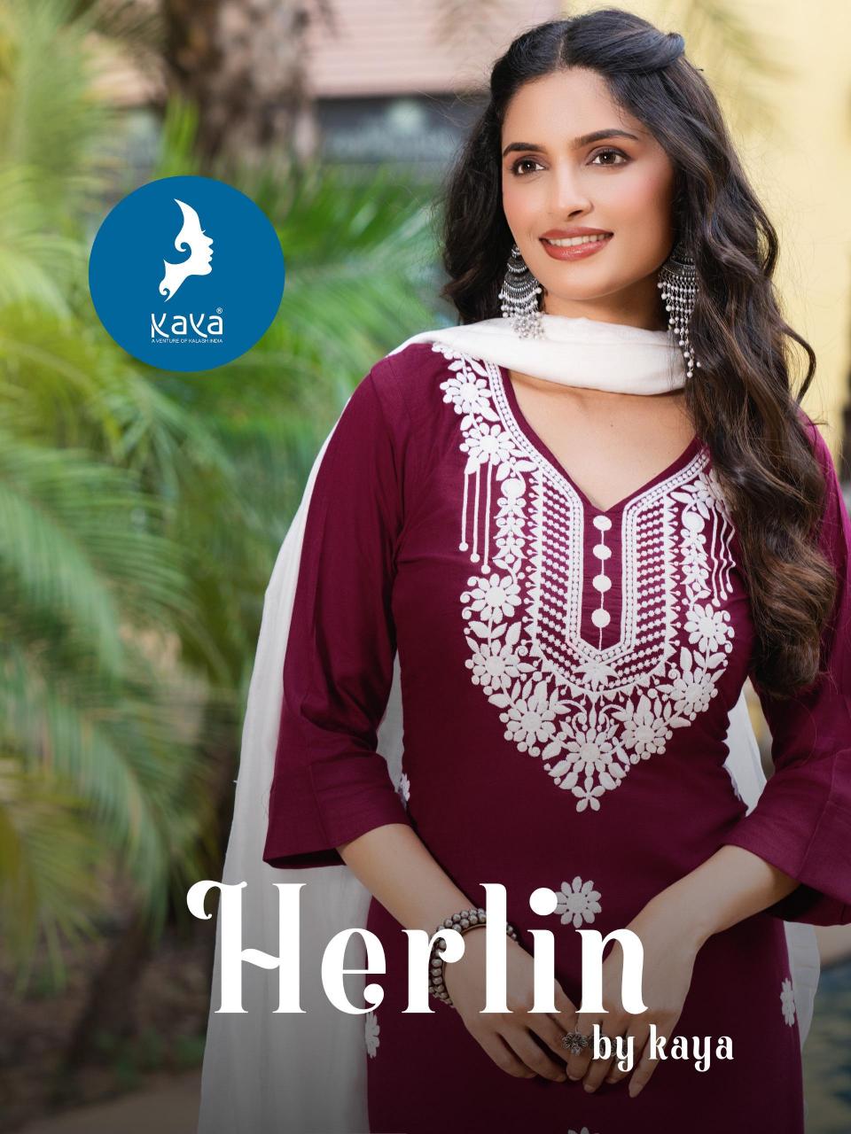 Kaya Herlin catalog best kurti wholesale market in india