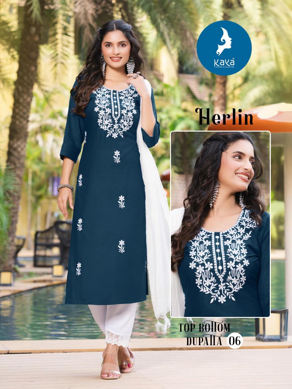 Kaya Herlin catalog best kurti wholesale market in india