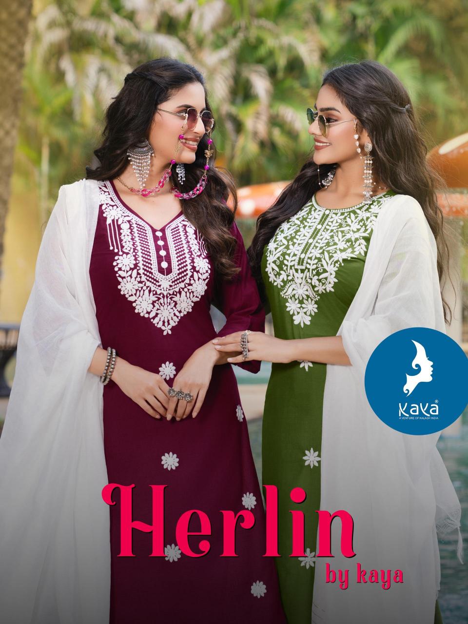 Kaya Herlin catalog best kurti wholesale market in india