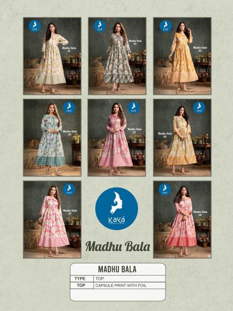Kaya Madhubala catalog indian style anarkali kurti