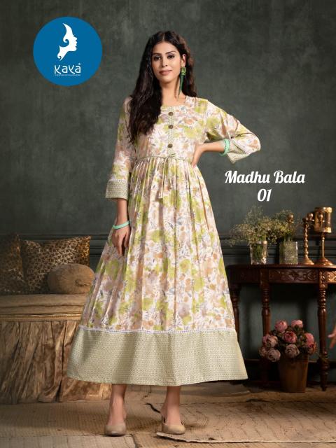 Kaya Madhubala catalog indian style anarkali kurti