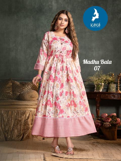 Kaya Madhubala catalog indian style anarkali kurti