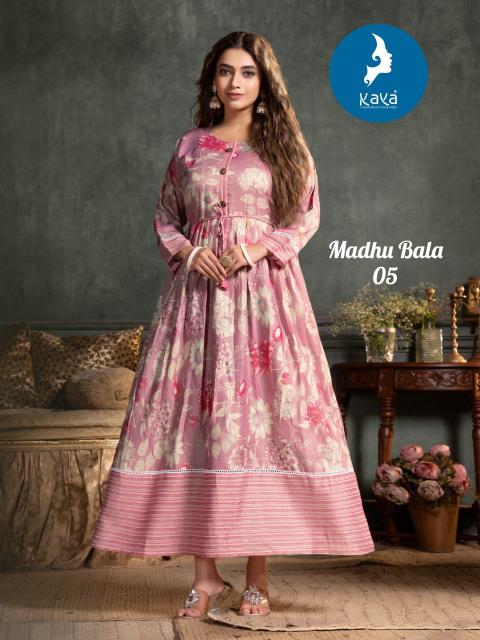 Kaya Madhubala catalog indian style anarkali kurti