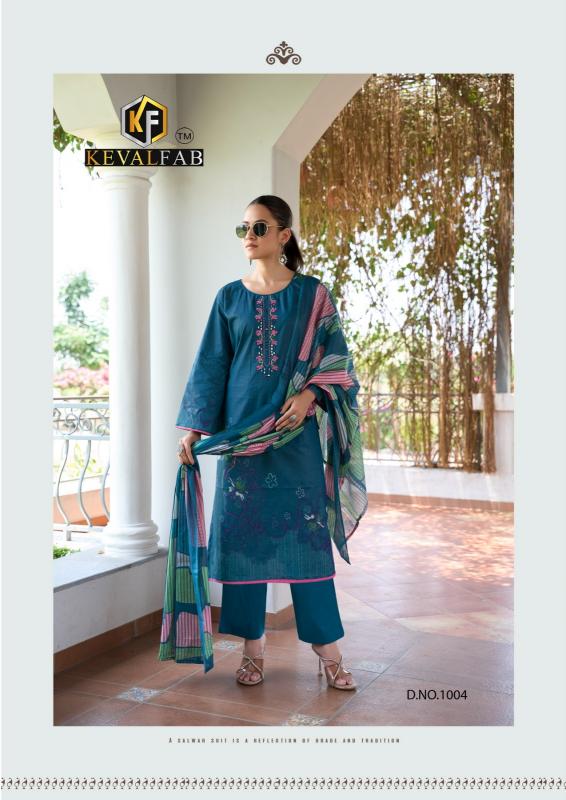 KevalFab Aalaya Vol-01 – Karachi Dress Material - Wholesale Catalog