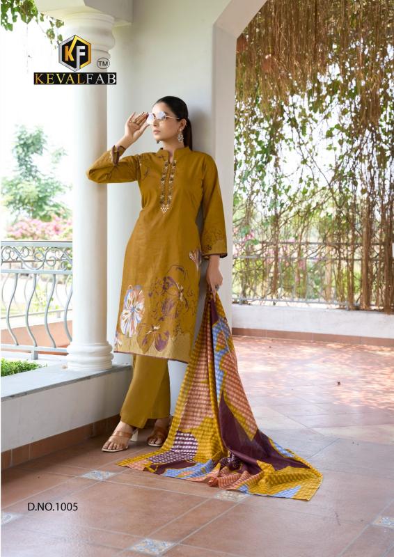 KevalFab Aalaya Vol-01 – Karachi Dress Material - Wholesale Catalog