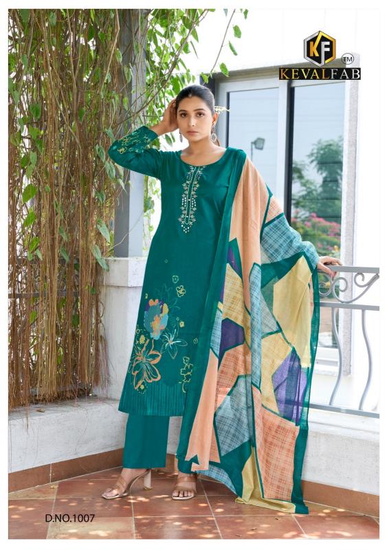 KevalFab Aalaya Vol-01 – Karachi Dress Material - Wholesale Catalog