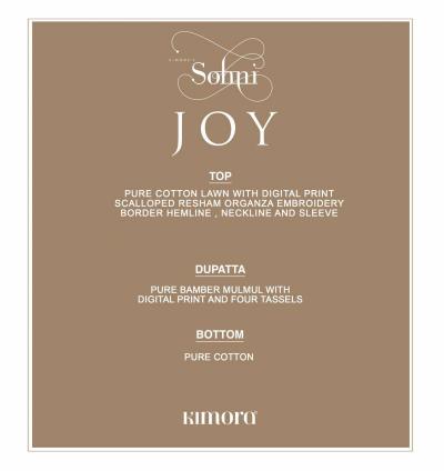 Kimora Sohni Joy catalog wholesale designer salwar kameez in surat