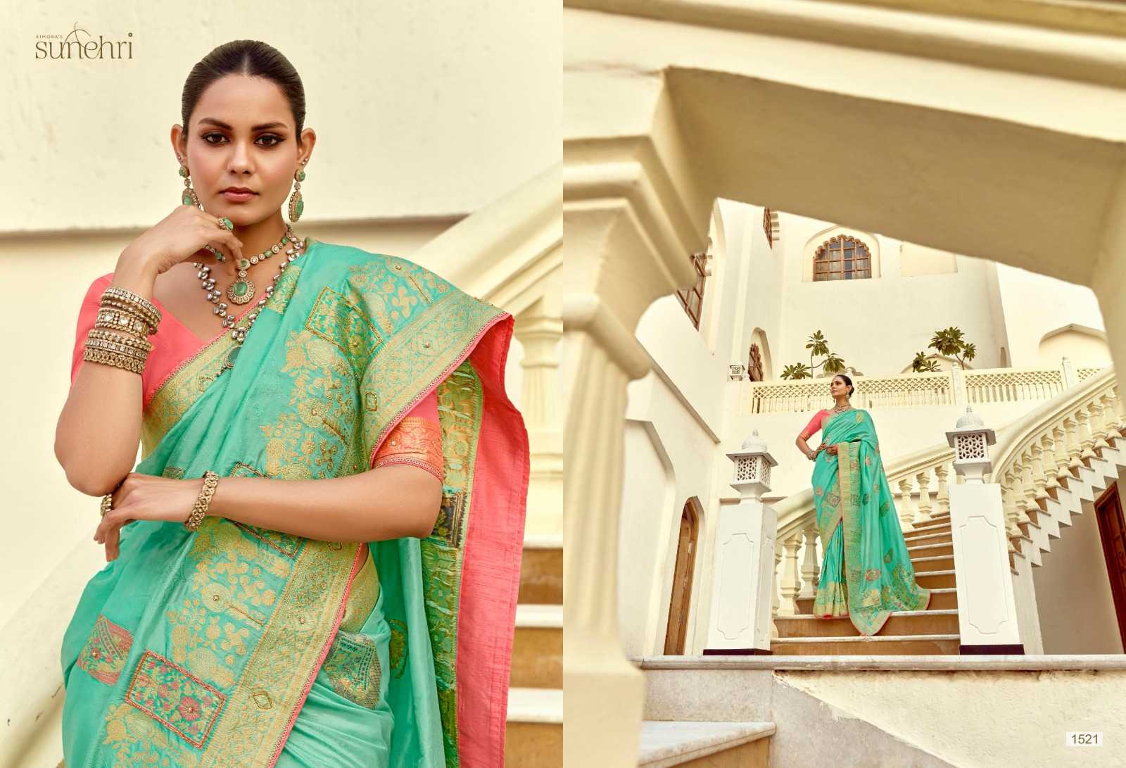 Kimora Sunehri Catalog saree factory rate in surat