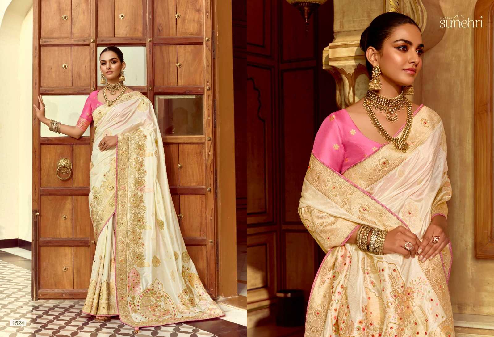 Kimora Sunehri Catalog saree factory rate in surat