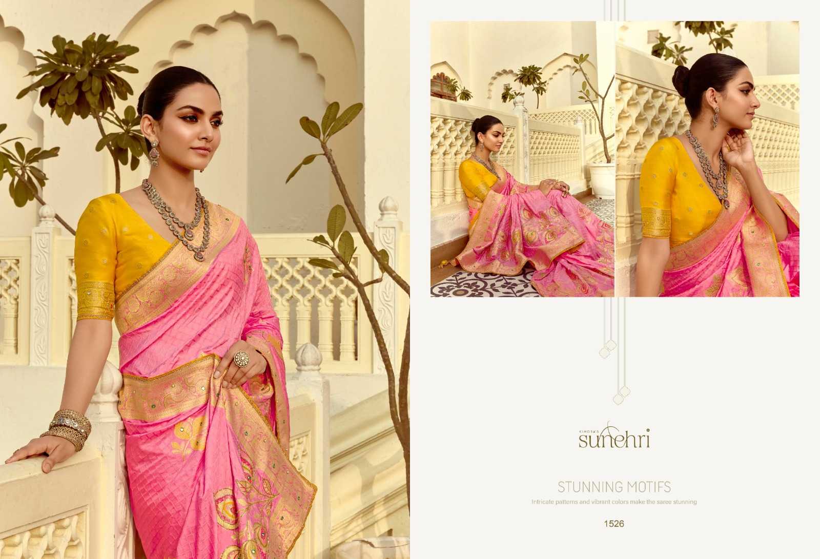 Kimora Sunehri Catalog saree factory rate in surat