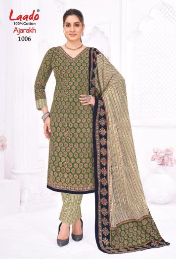 Laado Ajarakh Vol-01 – Dress Material - Wholesale Catalog