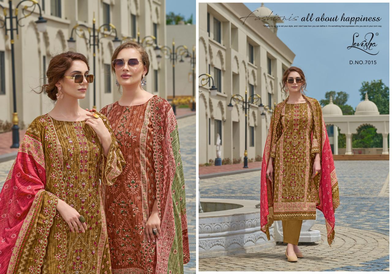 Levisha Madhubala Vol 7 catalog dress material wholesale in mumbai