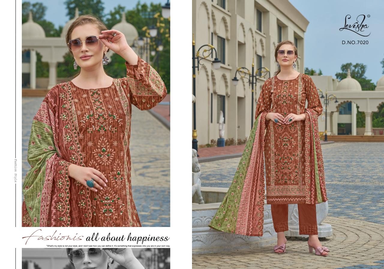 Levisha Madhubala Vol 7 catalog dress material wholesale in mumbai
