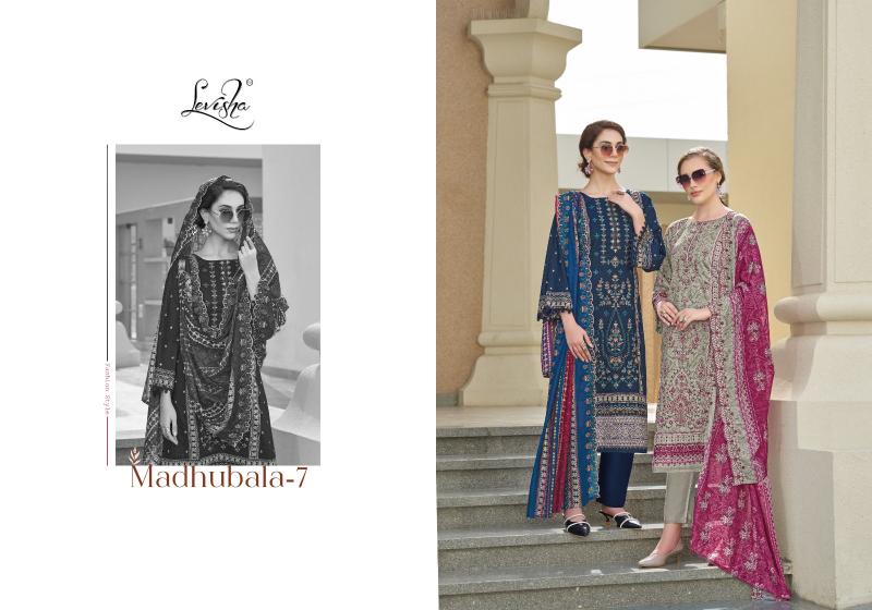 Levisha Madhubala Vol 7 catalog dress material wholesale in mumbai