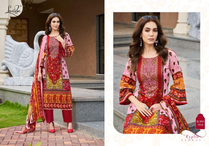 Levisha Mehnaaz catalog Cotton Dupatta bengal dress material wholesale