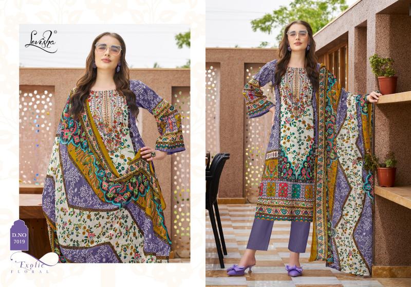 Levisha Mehnaaz catalog Cotton Dupatta bengal dress material wholesale