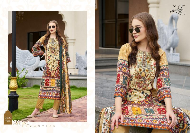 Levisha Mehnaaz catalog Cotton Dupatta bengal dress material wholesale