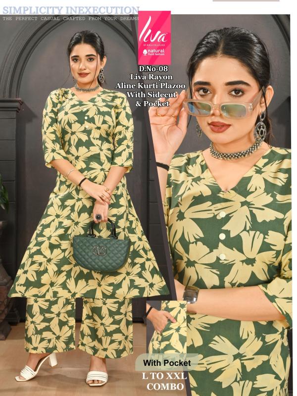 Liva D 06 to 08 catalog cheap co ord sets