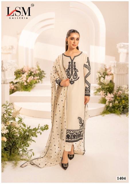 LSM Parian Dream Vol-14 – Karachi Dress Material - Wholesale Catalog