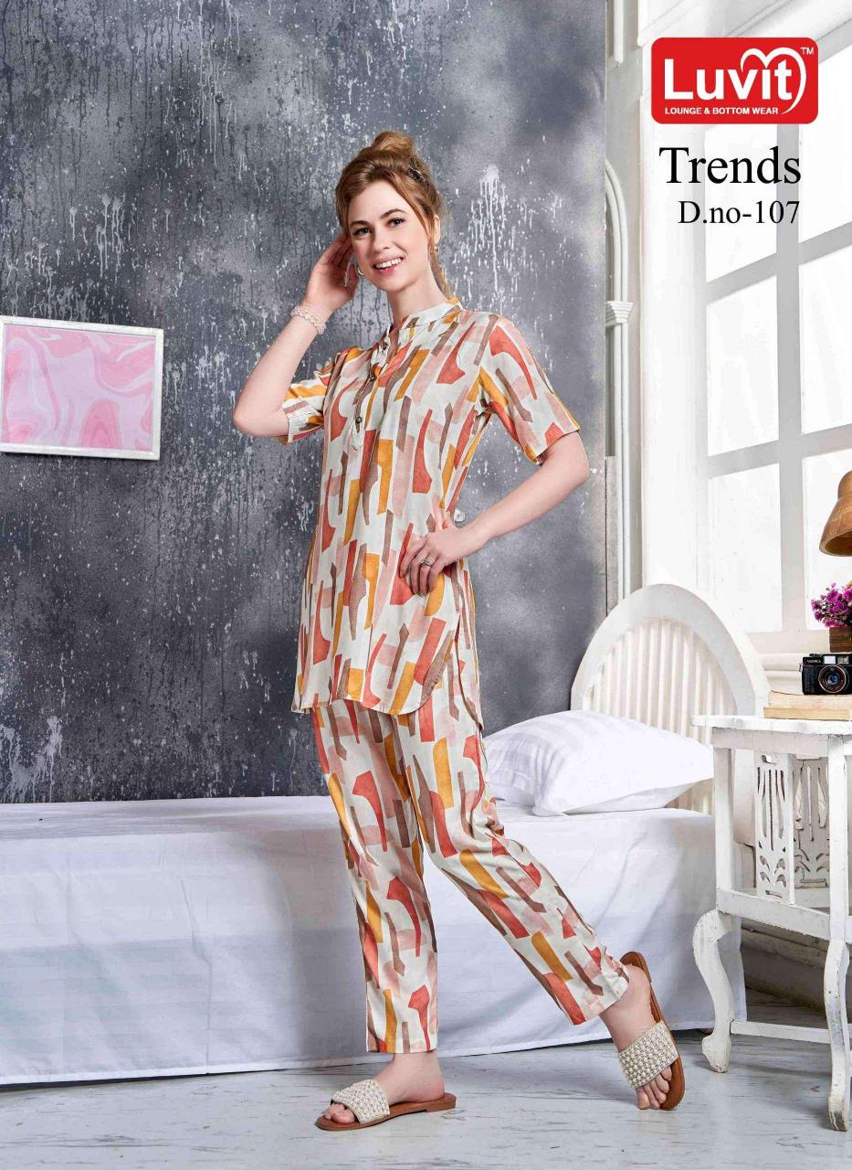 Luvit Trends vol 2 catalog co ord set for women wholesale