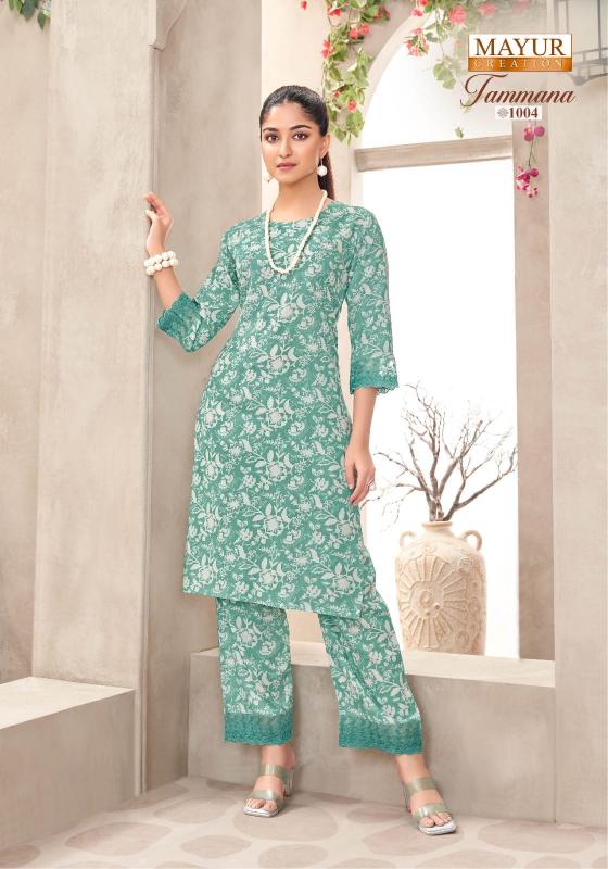 Mayur Tamana vol 1 catalog print co ord set wholesale in mumbai