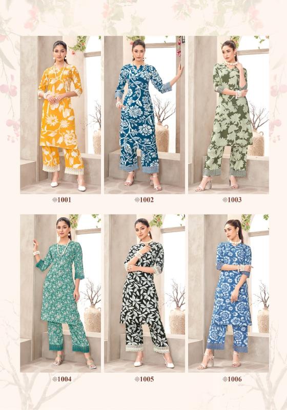 Mayur Tamana vol 1 catalog print co ord set wholesale in mumbai