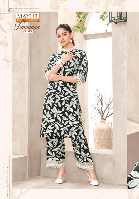 Mayur Tamana vol 1 catalog print co ord set wholesale in mumbai