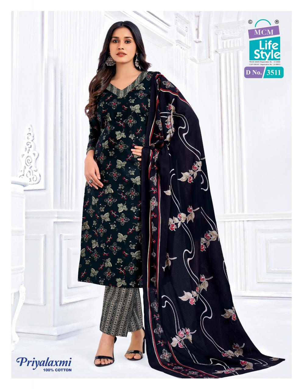 MCM Priyalaxmi Vol-35 - Dress Material  - Wholesale Catalog