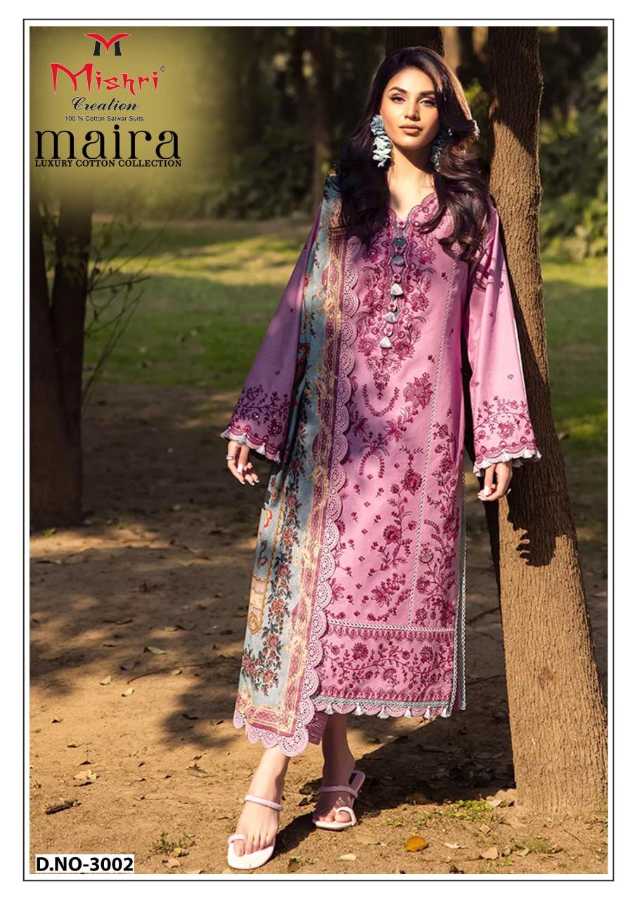 Mishri Maira Vol-03 - Karachi Dress Material  - Wholesale Catalog