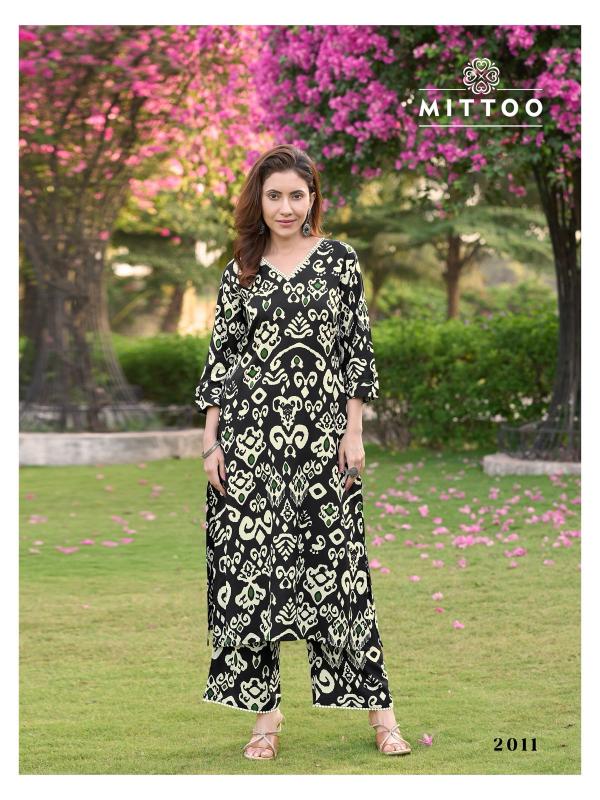 Mittoo Sulekha vol 2 catalog co ord sets manufacturers in india