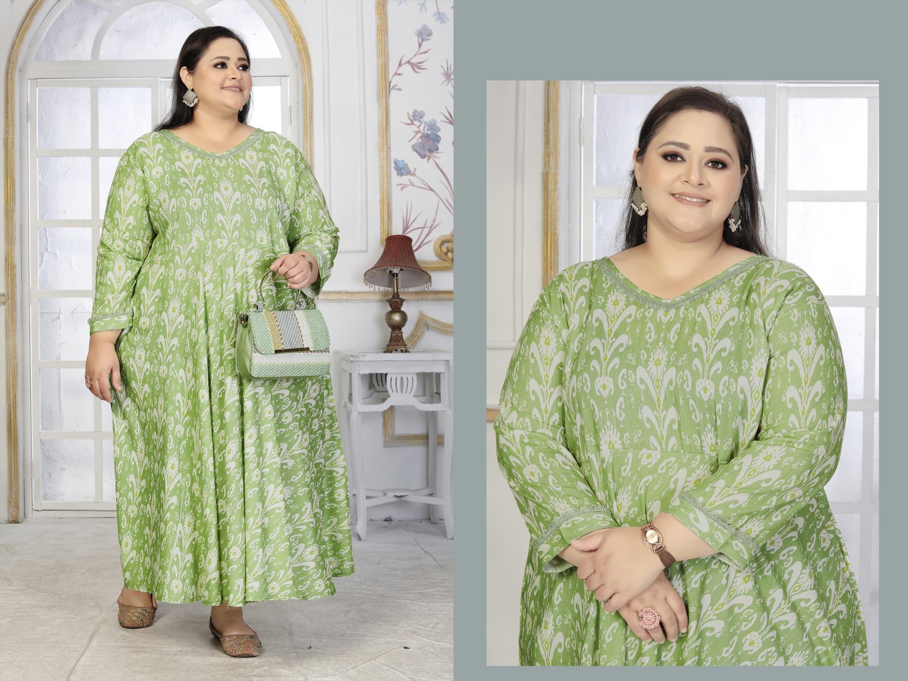 Moksh International Plus Size Color Vol 2 catalog plus size anarkali kurtis online in india