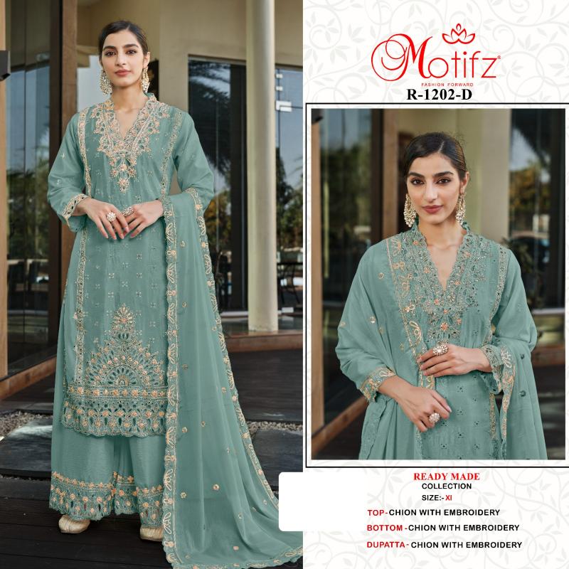 Motifz 1202 Catalog pakistani plazo suits 2025