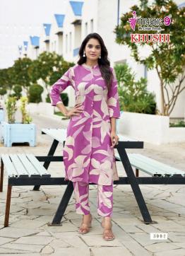 Mystic 9 Khushi Vol 3 catalog viscose wholesale co ord sets