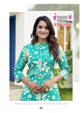 Mystic 9 Khushi Vol 3 catalog viscose wholesale co ord sets