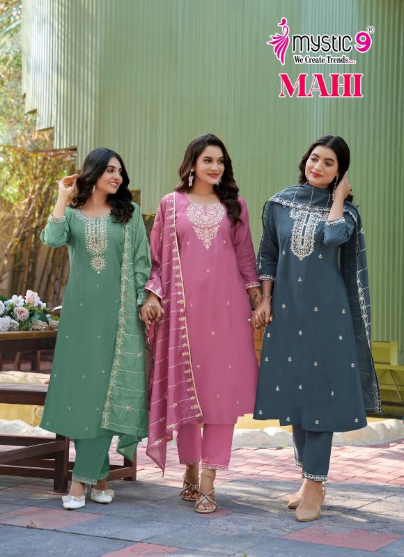 Mystic 9 Mahi vol 1 Catalog indian designer kurti
