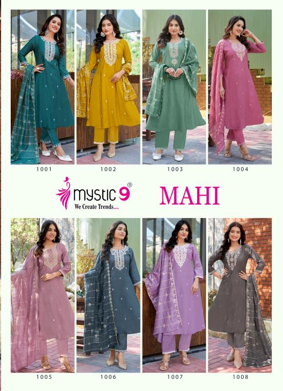 Mystic 9 Mahi vol 1 Catalog indian designer kurti
