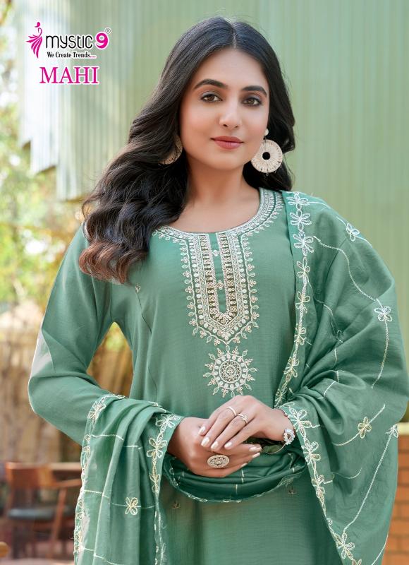 Mystic 9 Mahi vol 1 Catalog indian designer kurti