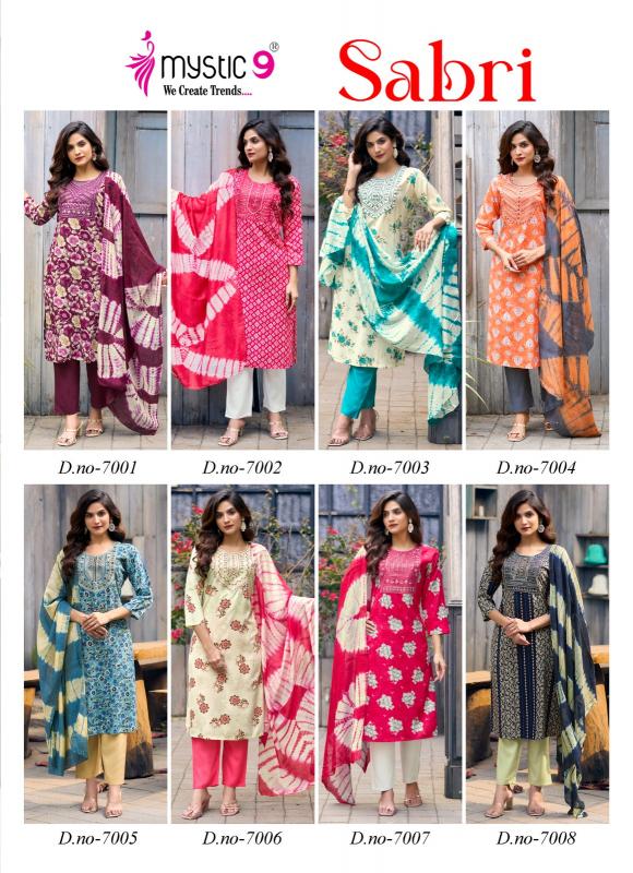 Mystic 9 Sabri Vol 7 Catalog indian kurtis australia