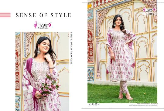 Mystic 9 Sara Vol 17 Catalog kurti online shopping india