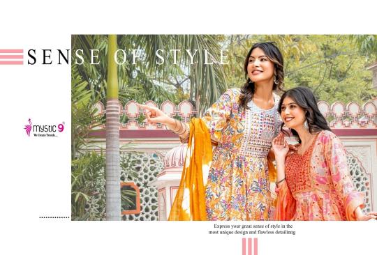Mystic 9 Sara Vol 17 Catalog kurti online shopping india