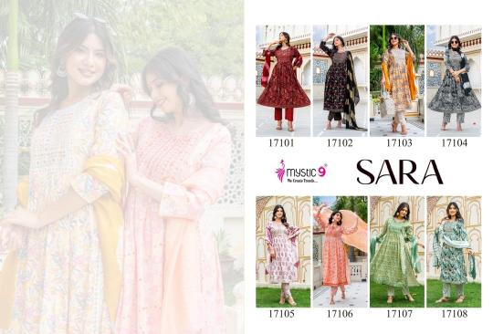 Mystic 9 Sara Vol 17 Catalog kurti online shopping india