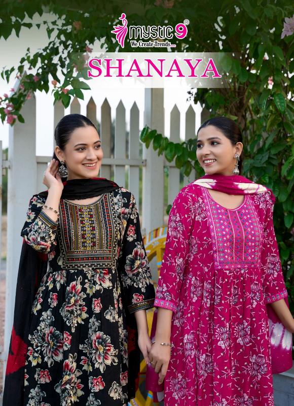 Mystic 9 Shanaya Vol 9 catalog umbrella cut kurtis online india