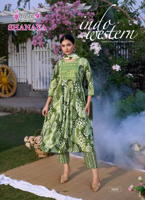 Mystic 9 Shanaya Vol 9 catalog umbrella cut kurtis online india