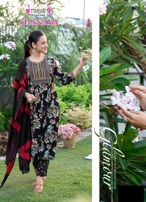 Mystic 9 Shanaya Vol 9 catalog umbrella cut kurtis online india