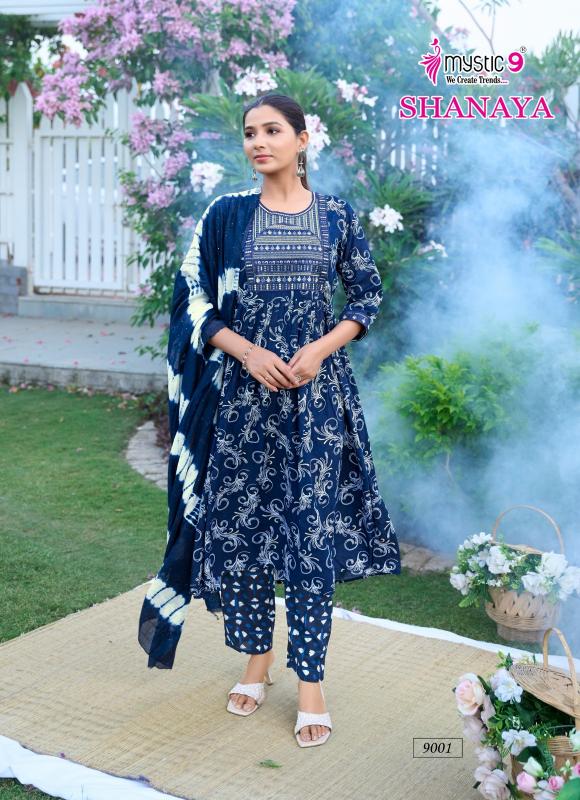 Mystic 9 Shanaya Vol 9 catalog umbrella cut kurtis online india