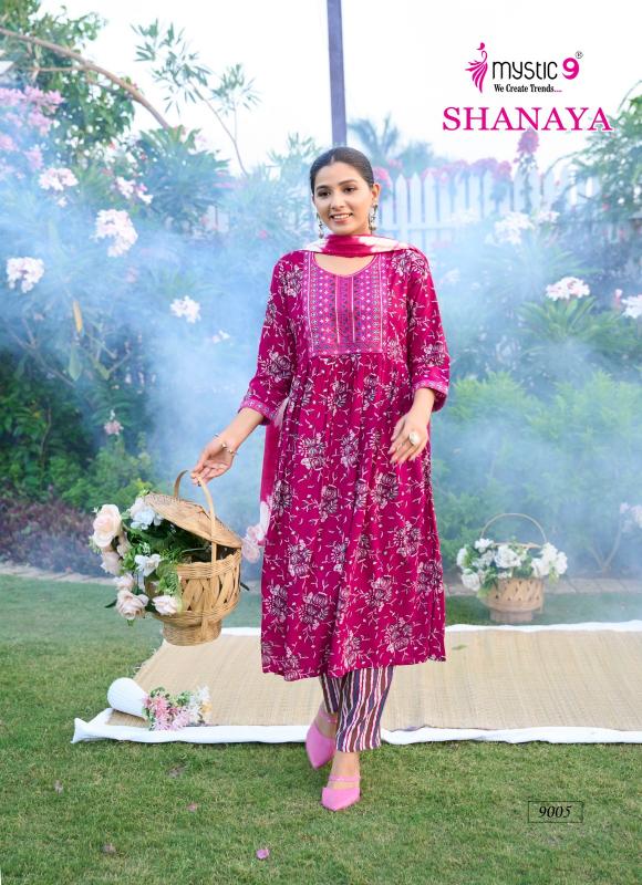 Mystic 9 Shanaya Vol 9 catalog umbrella cut kurtis online india