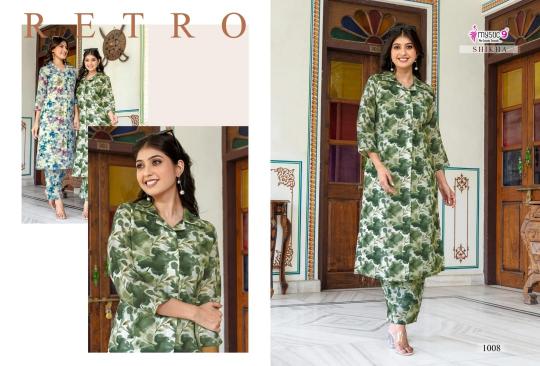 Mystic 9 Shikha vol 1 catalog co ord set manufacturers in surat